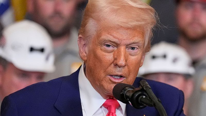 El presidente de Estados Unidos, Donald Trump, en la Casa Blanca