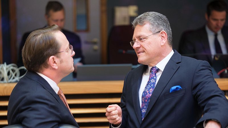 El comisario europeo de Comercio, Maras Sefcovic, negociará en Washington el lunes sobre los aranceles