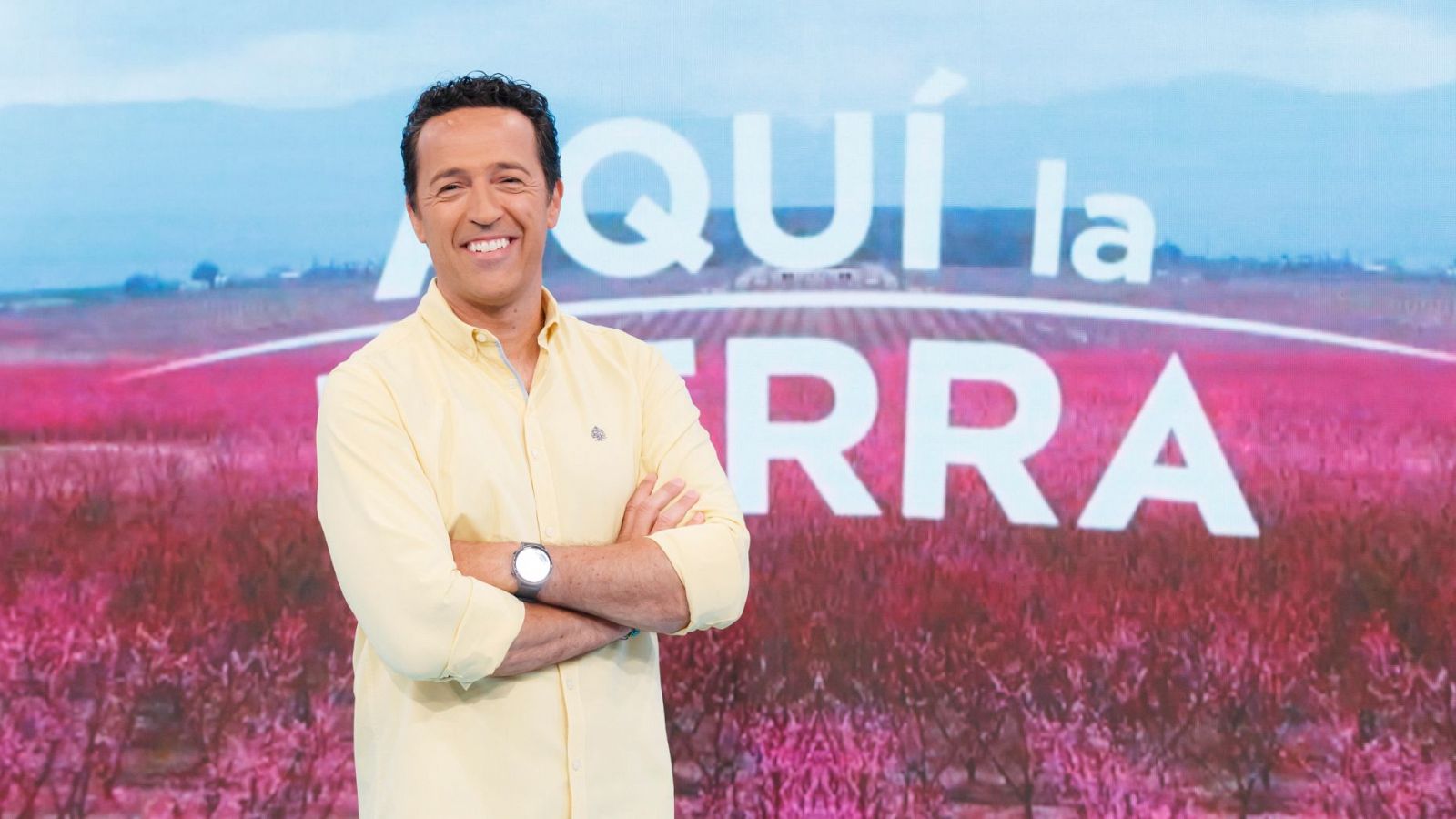 Jacob Petrus, en el plató del programa