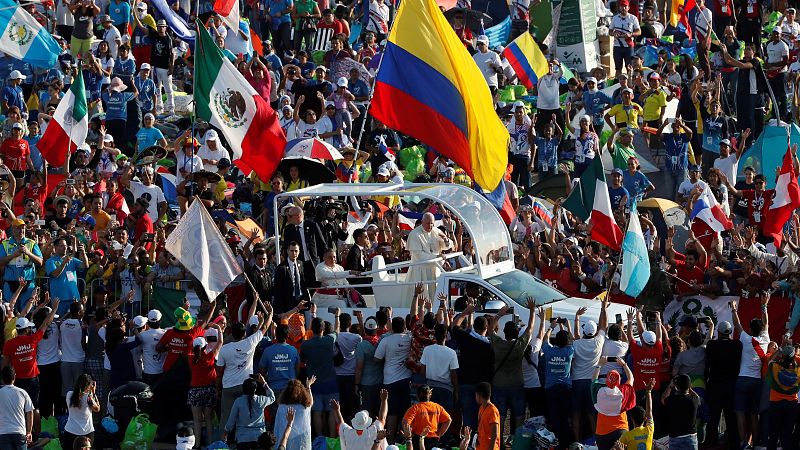 Francisco, el papa que alentó a los jóvenes