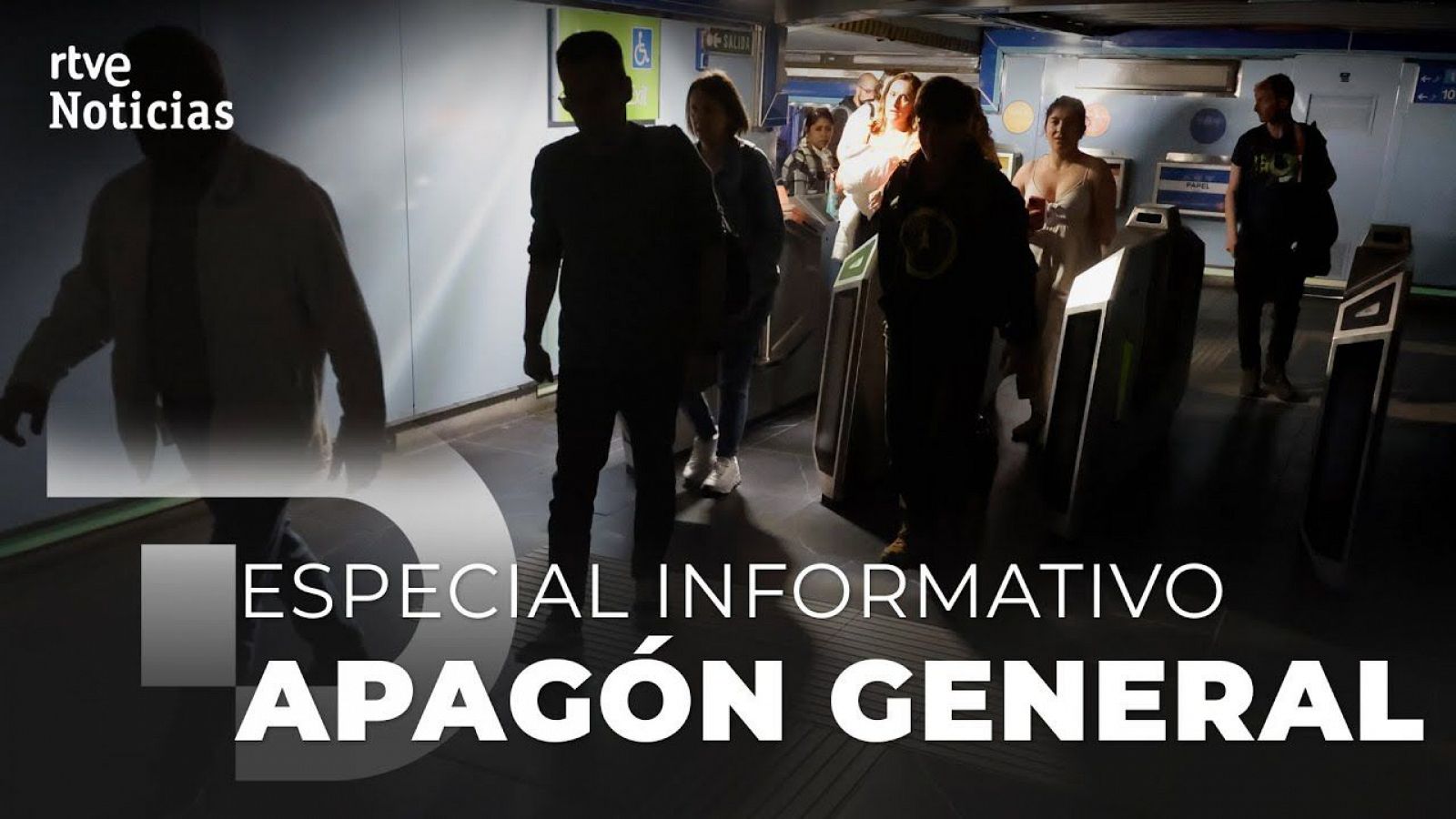 Especial informativo sobre el apagón de este lunes
