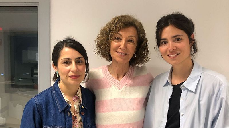 Celia Rico, Yolanda Flores y Loreto Mauleón.