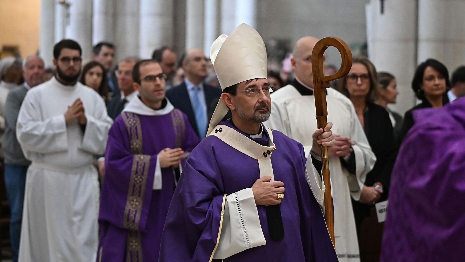 Misa por el papa Francisco en Madrid
