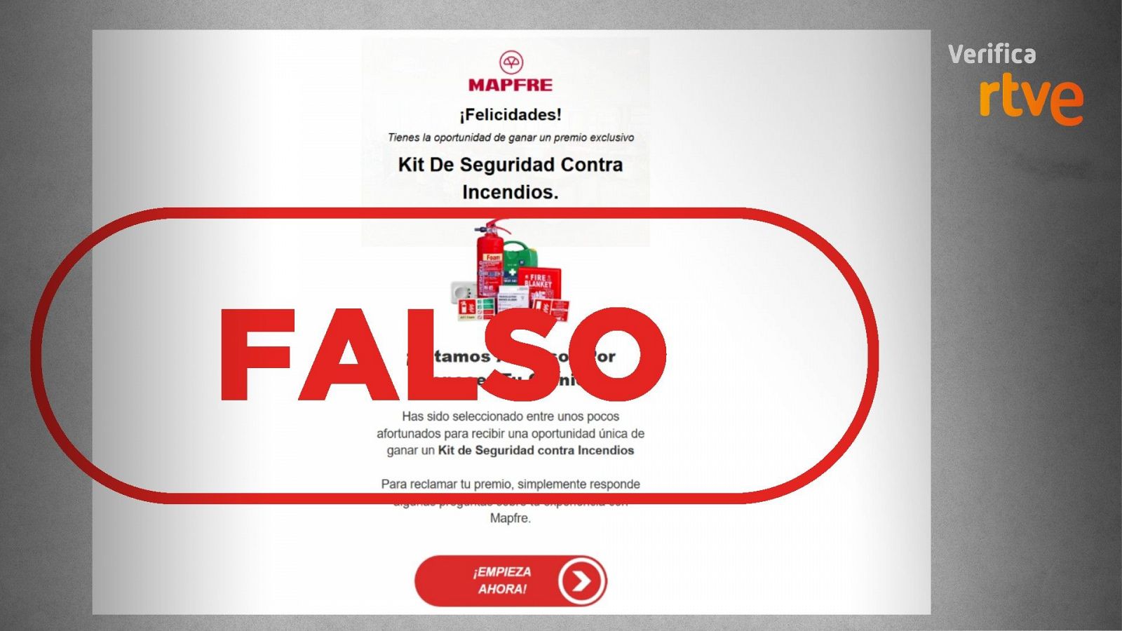 No es un correo electrónico de MAPFRE, es un fraude