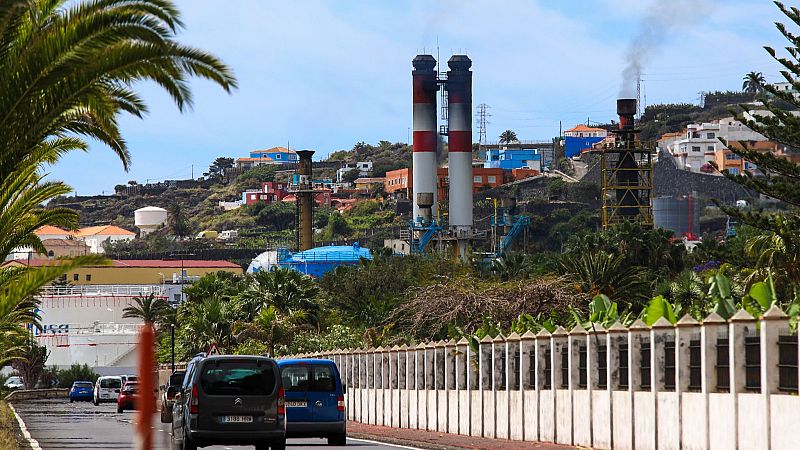 Central eléctrica de Los Guinchos, en La Palma, donde se ha producido una avería este jueves