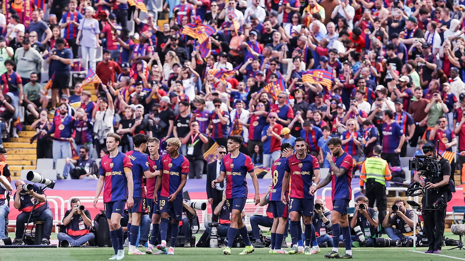 El Barcelona puede proclamarse campeón de Liga esta jornada.