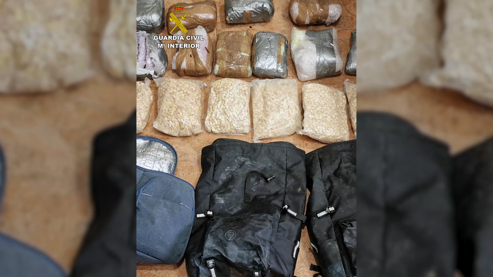 Interceptan más de 100.000 pastillas en aguas de la Región de Murcia