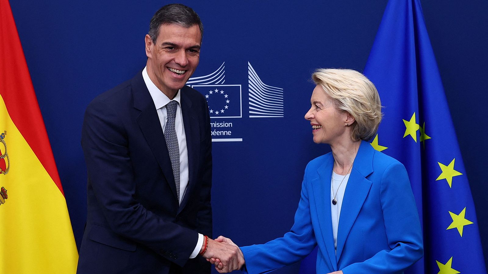 Sánchez se reúne con Von der Leyen en Bruselas