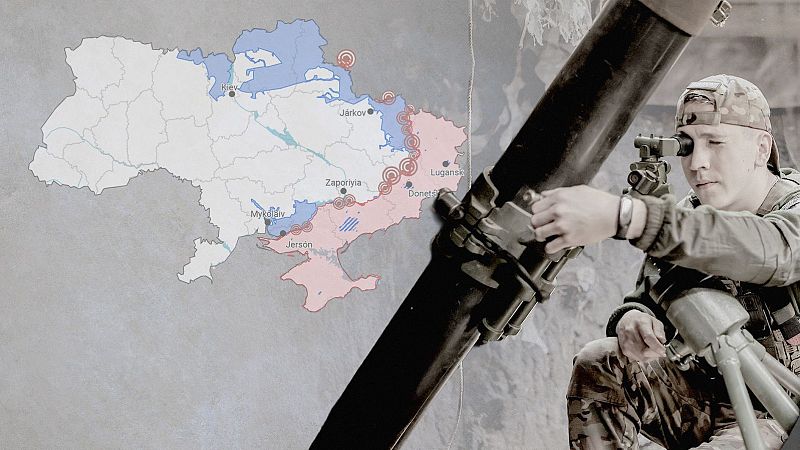 El mapa de la semana 177 de la guerra en Ucrania