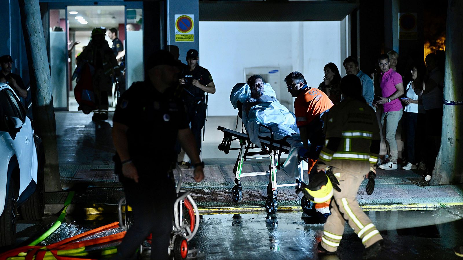 Un incendio en una residencia de ancianos en Zaragoza deja un fallecido y varias personas heridas