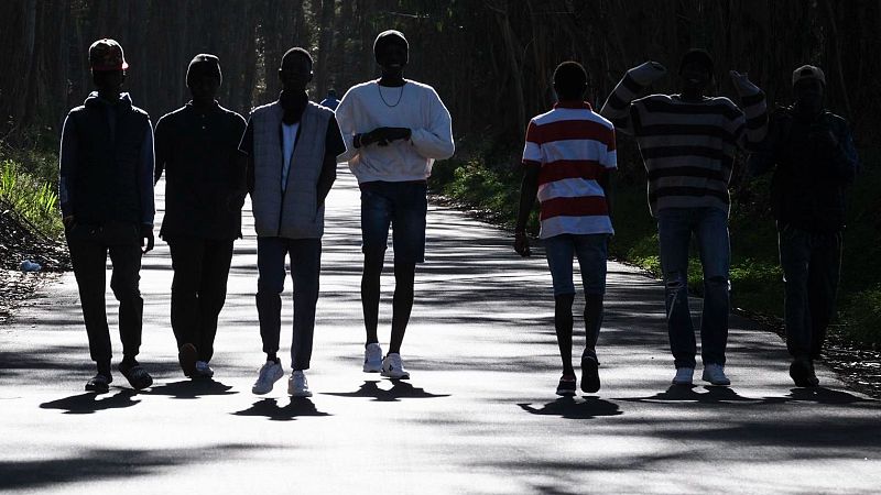 Migrantes menores no acompañados en Canarias