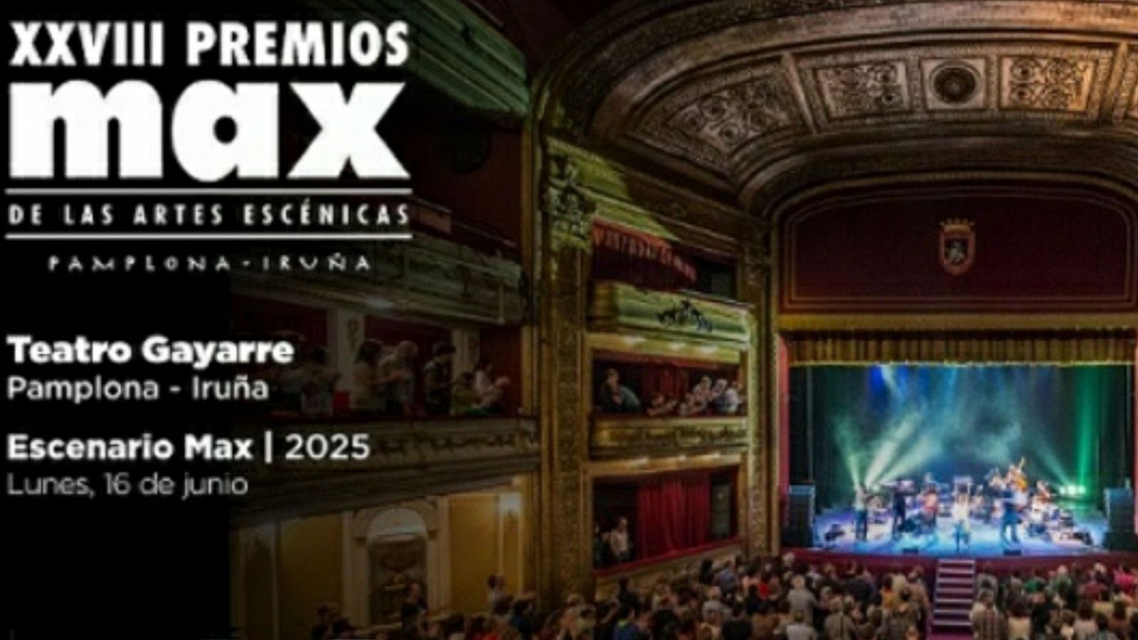 El Teatro Gayarre, donde se celebrará la gala