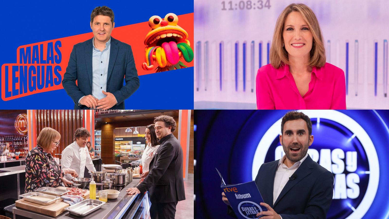 Los programas más vistos de este lunes en La 1 y La 2