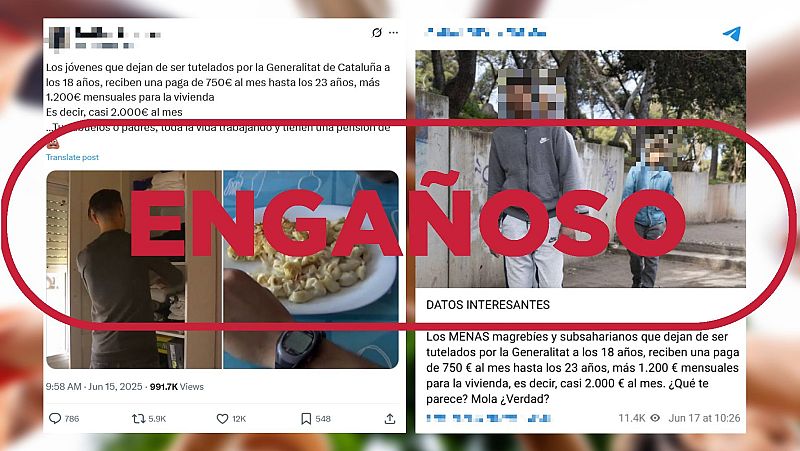 Cataluña no da una ayuda de casi 2.000 euros a jóvenes migrantes extutelados