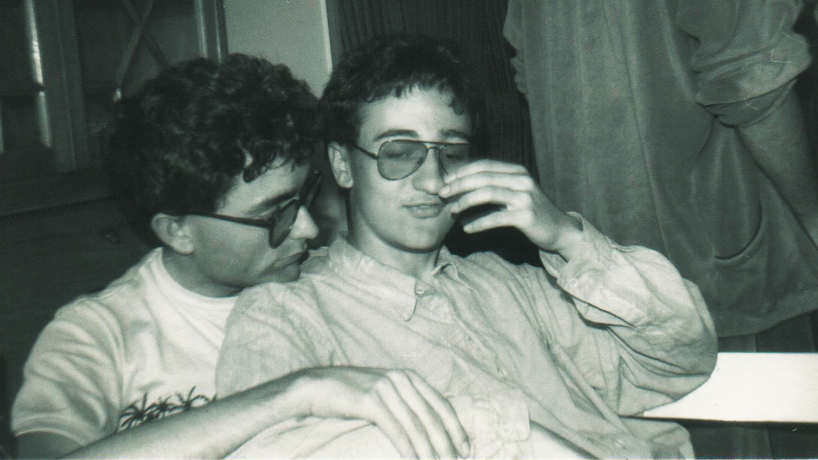 Miguel Ángel Sánchez y su marido Pedro Antonio Pérez