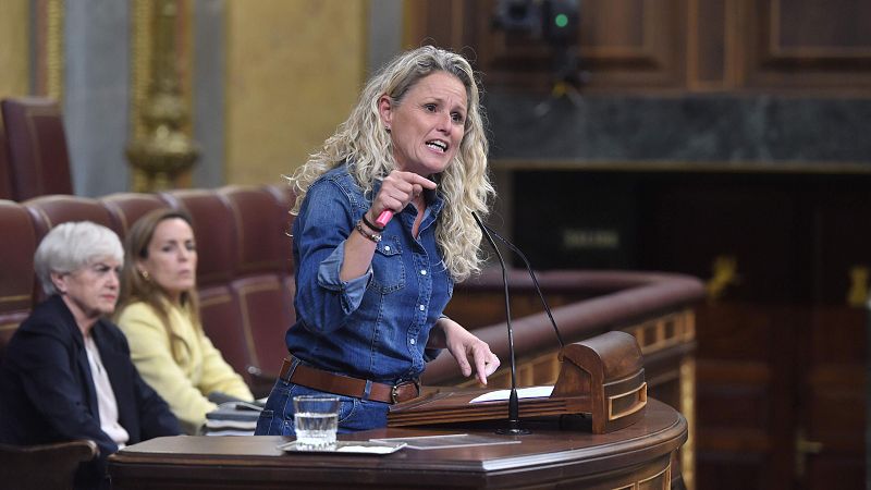 Montse Mínguez intervé des de la tribuna del Congrés dels Diputats