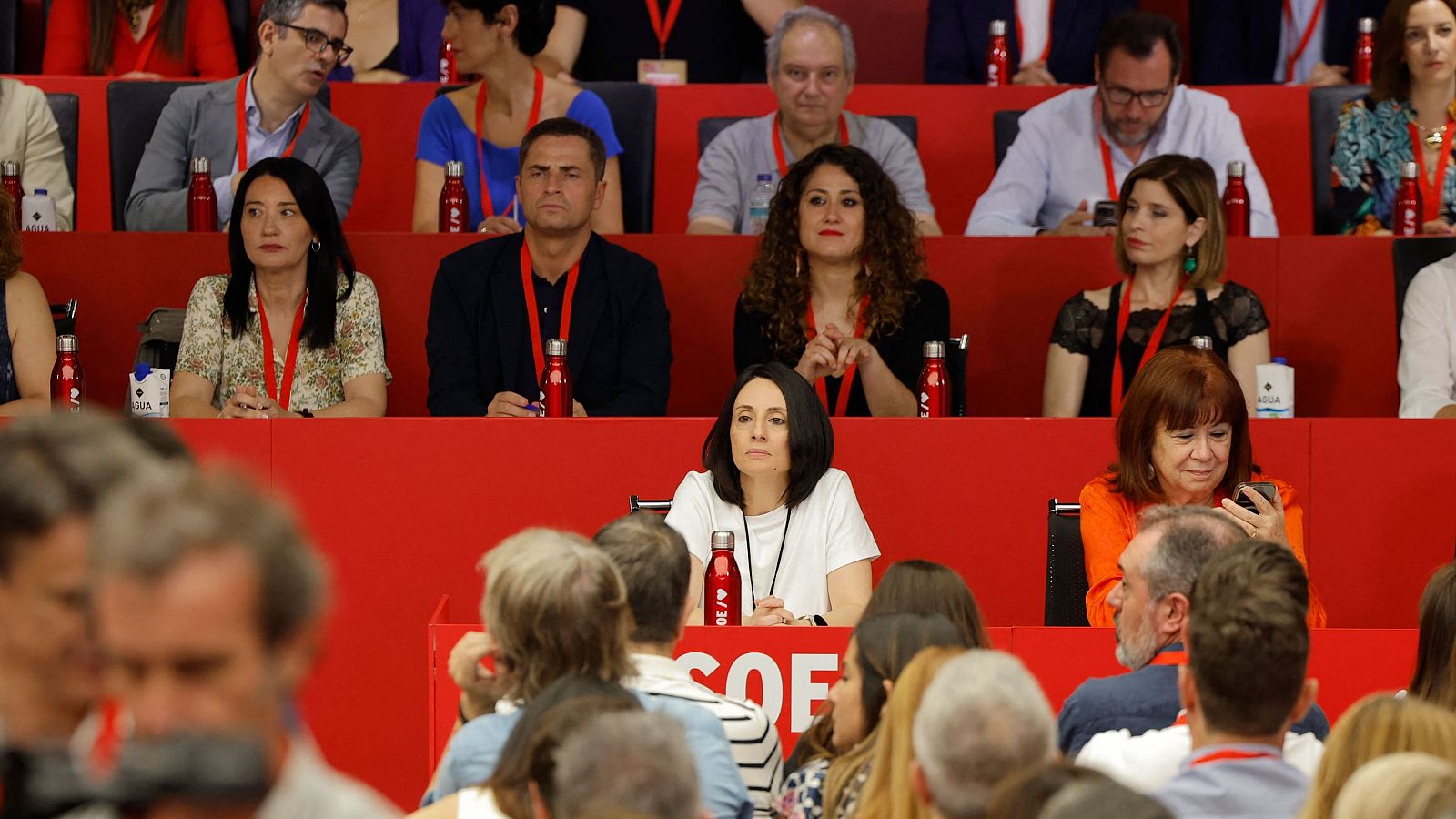 La nueva secretaria de Organización,  Rebeca Torro (c)