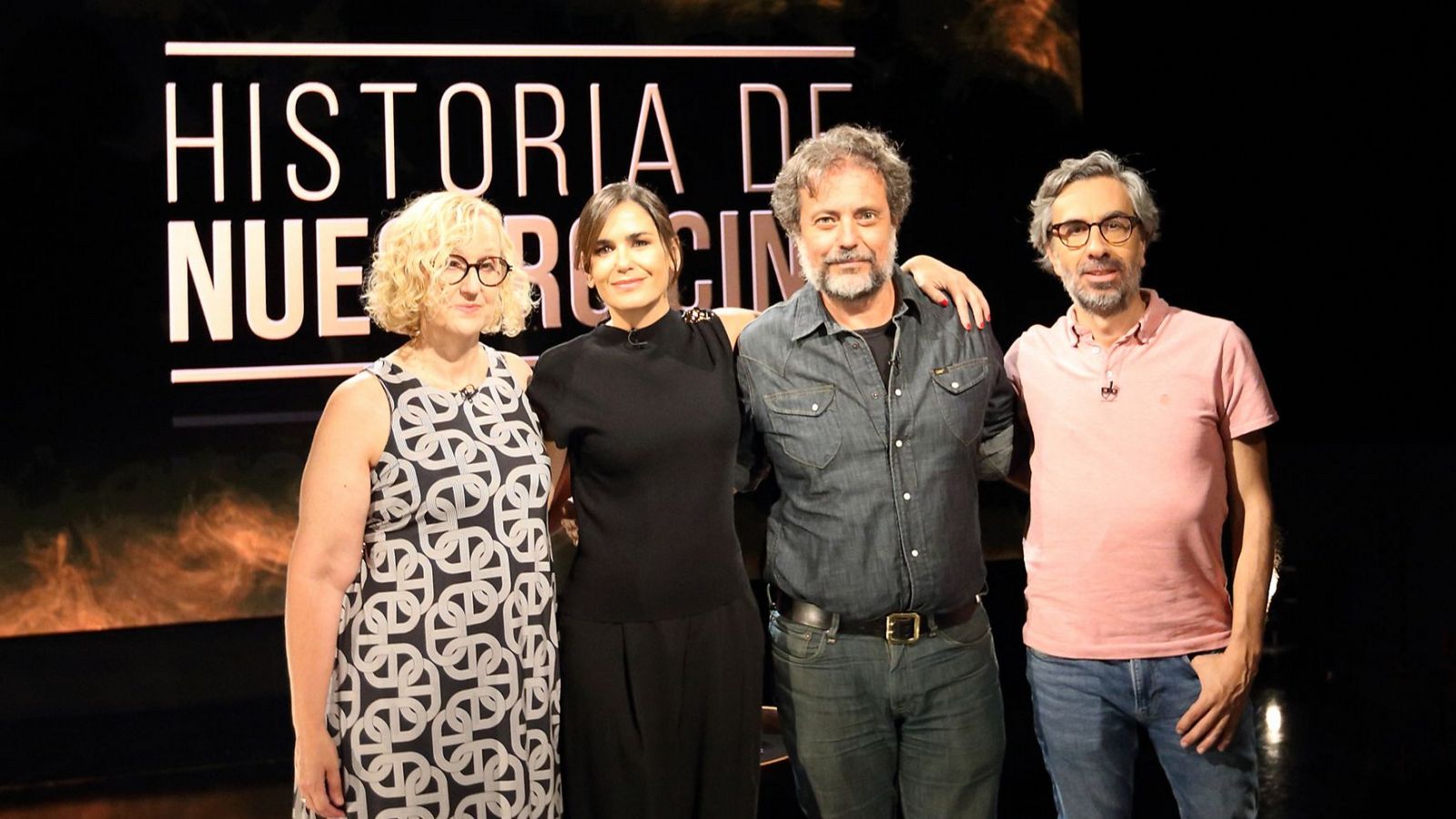 Los participantes en el coloquio de 'Historia de nuestro cine'