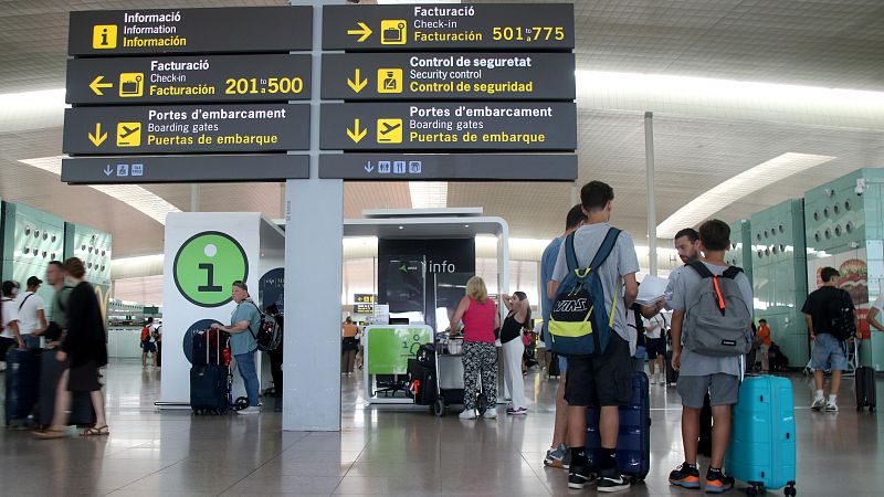 La terminal 1 de l'aeroport de Barcelona