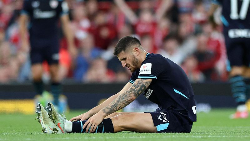 Oihan Sancet, lesionado de la rodilla en el Athletic Club