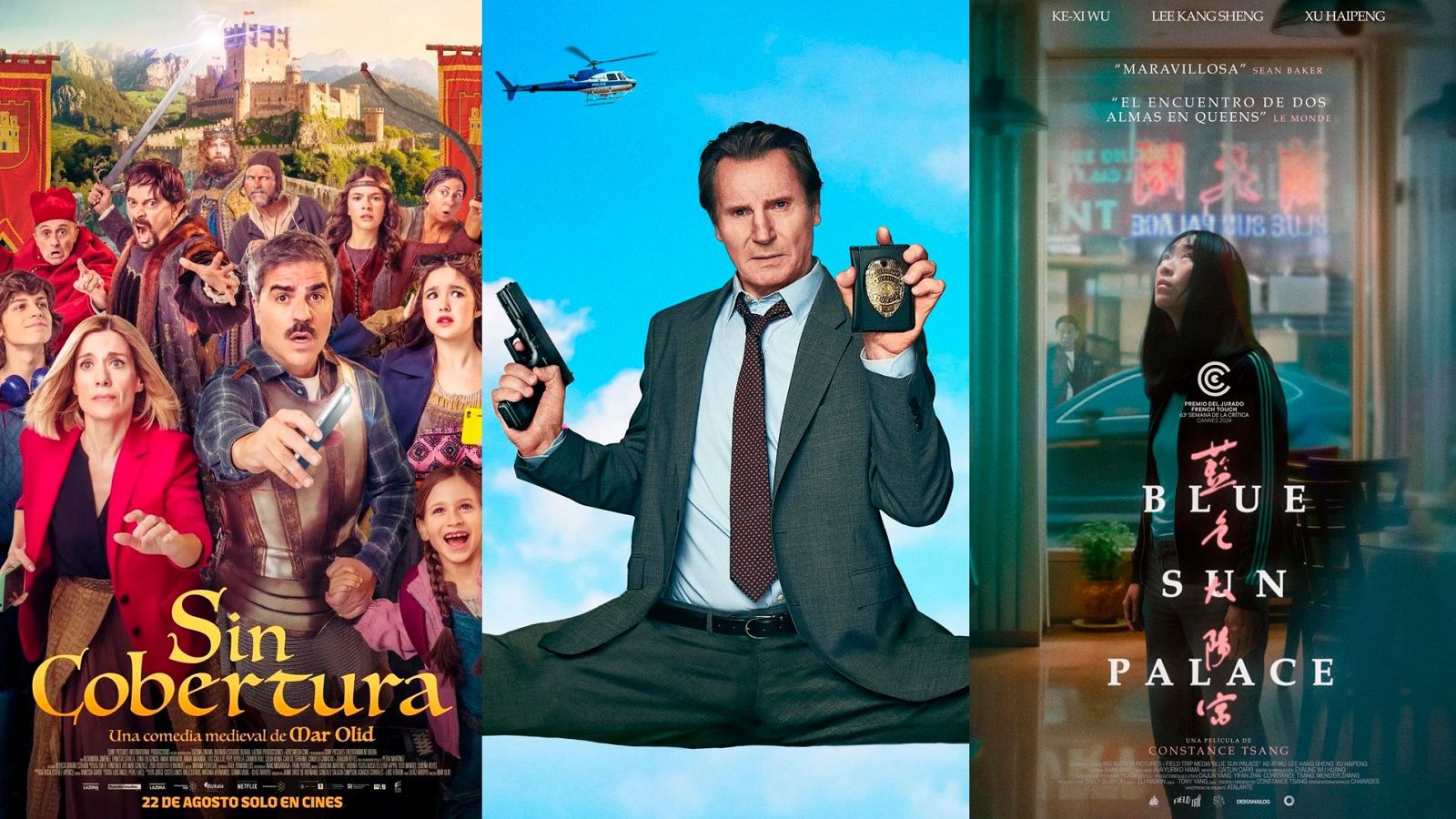 Agárralo como puedas', 'Sin cobertura' y 'Blue Sun Palace', estrenos detastacados en 'Días de Cine'