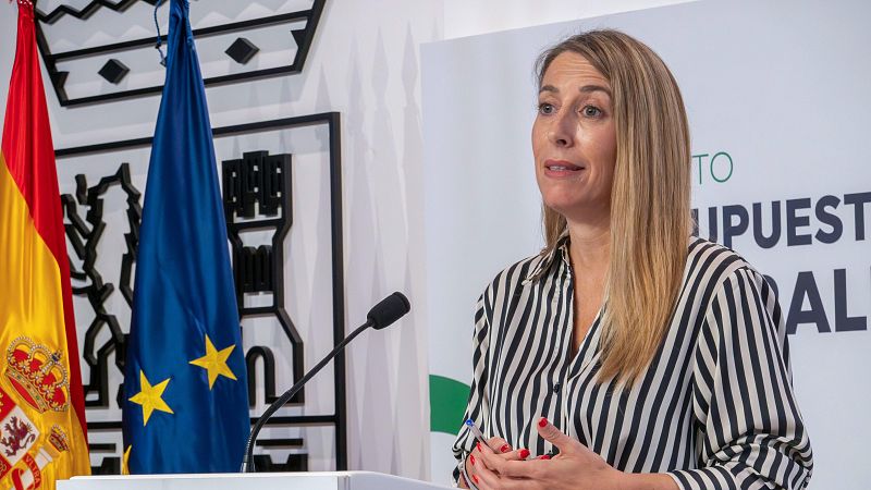 La presidenta de Extremadura, María Guardiola, convocará elecciones si no se aprueban los presupuestos regionales