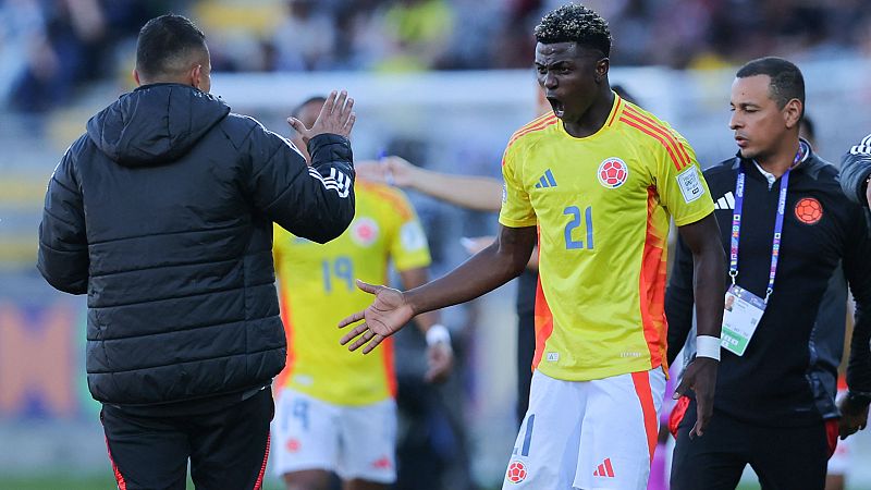 España - Colombia: Néiser Villarreal