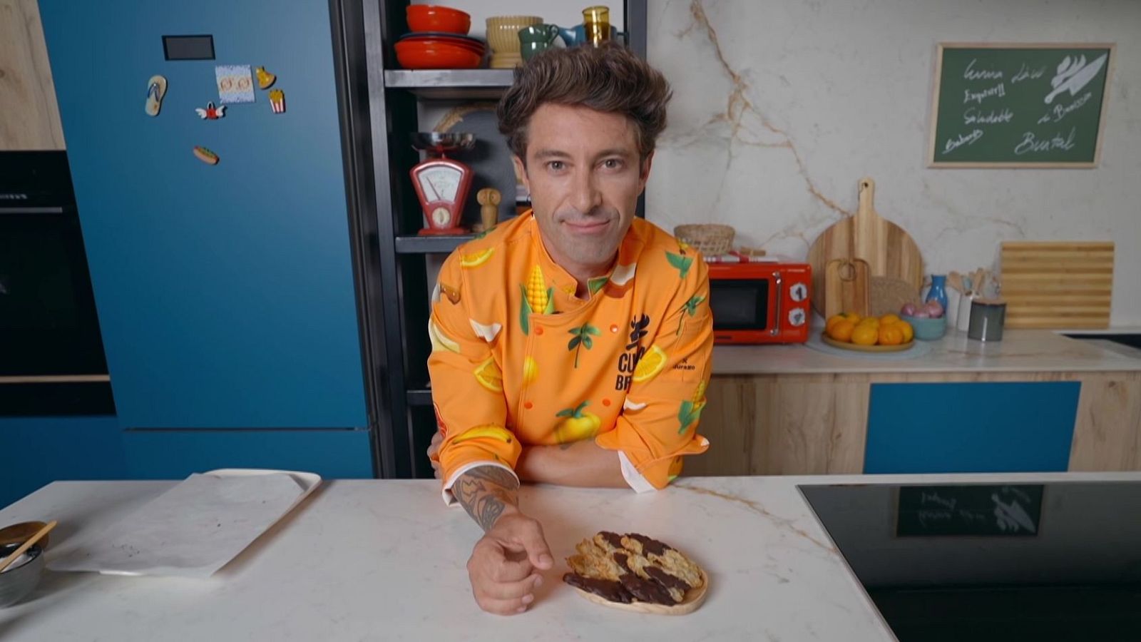 Palmeres d'ametlles amb xocolata, el Chef Bosquet comparteix la recepta