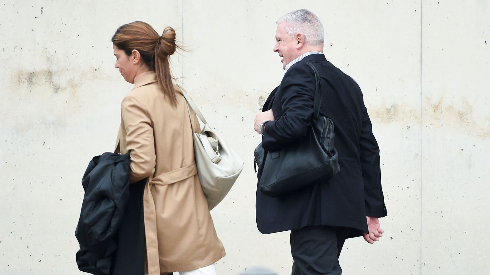 El 'número 2' de la trama Gürtel, el exsecretario de Organización del PP de Galicia Pablo Crespo, a su llegada a la Audiencia Nacional este martes.