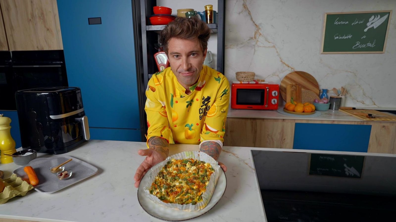 Falsa quiche de verdures, la recepta especial del Chef Bosquet