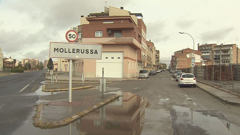 Entrada al municipi de Mollerussa, al Pla d'Urgell