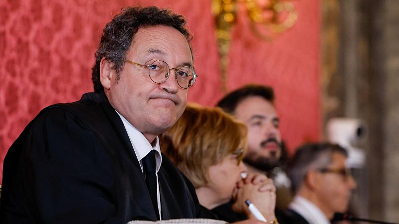 El fiscal general del Estado, Álvaro García Ortiz, en una imagen del juicio contra él.