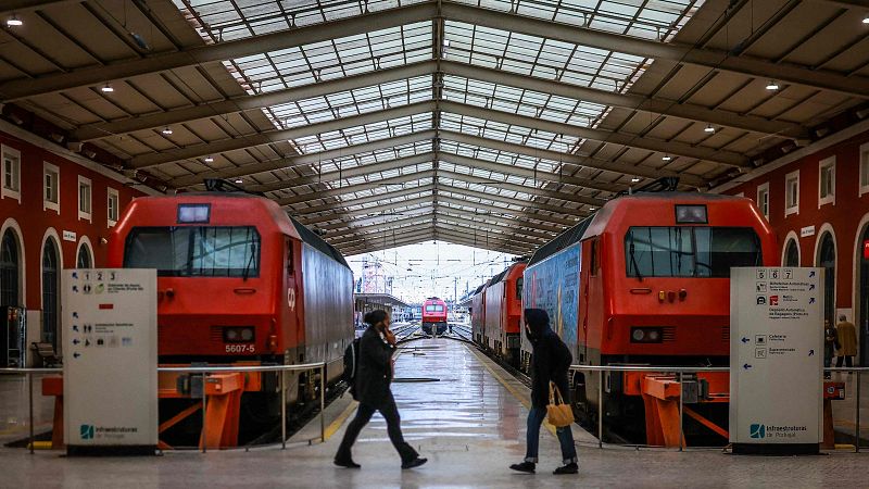 Huelga general en Portugal