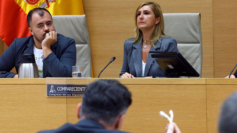 La exconsellera valenciana de Justicia e Interior Salomé Pradas comparece en la comisión de investigación de la crisis derivada de la dana