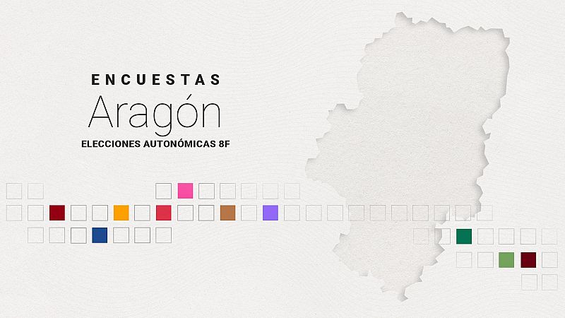 Así van las encuestas para las elecciones de Aragón 2026