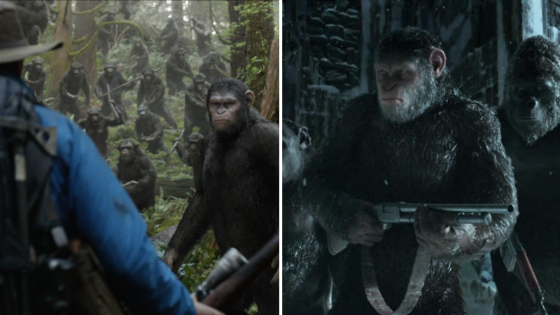 La brutal interpretación de Andy Serkis en 'El amanecer del planeta de los simios' y 'La guerra del planeta de los simios'