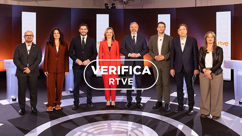 Verificación, datos y contexto del debate a 8 de las elecciones de Aragón en RTVE