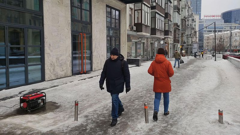 Los ucranianos reciben con alivio una tregua energética de duración incierta