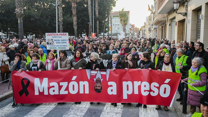 Nueva manifestación en contra de Mazón