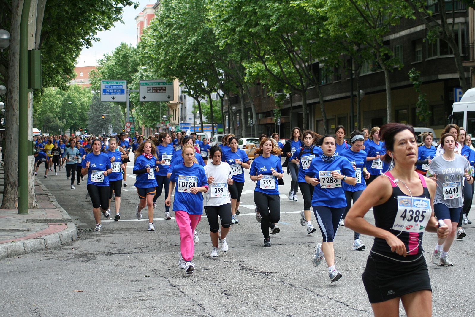 El tiempo de Madrid ha acompañado a las participantes en la IV Carrera de la Mujer,