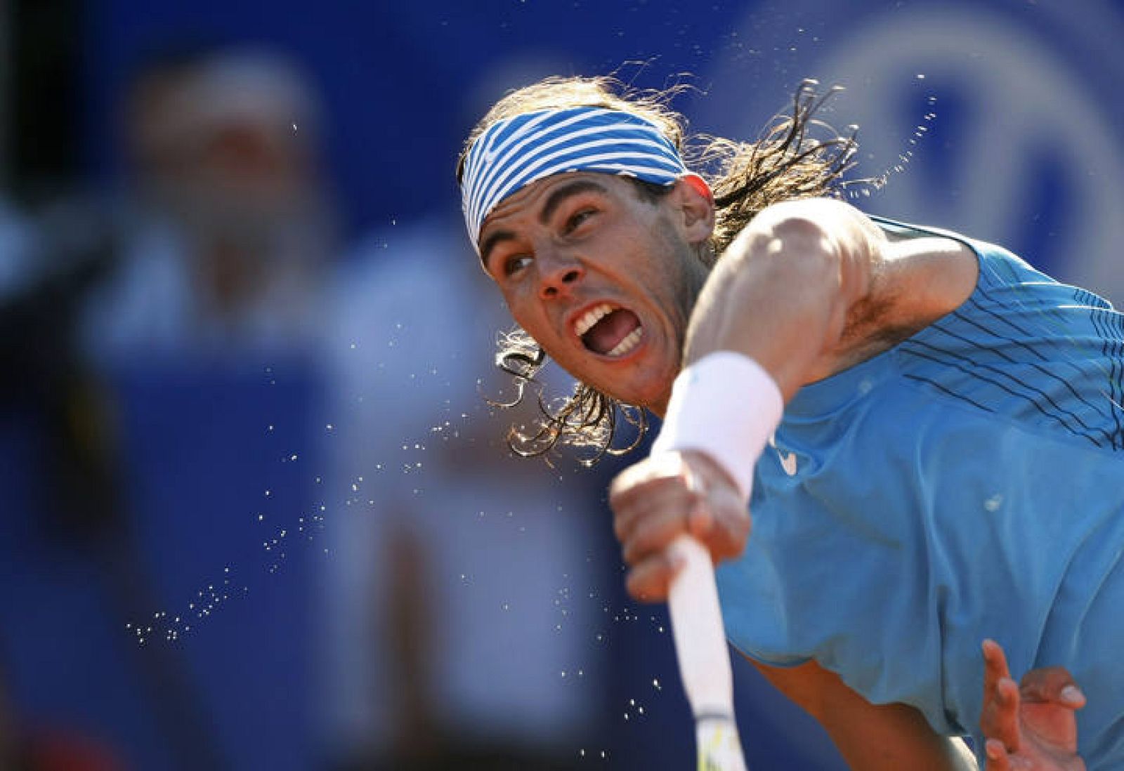 Nadal devuelve una pelota durante uno de sus últimos encuentros en tierra batida