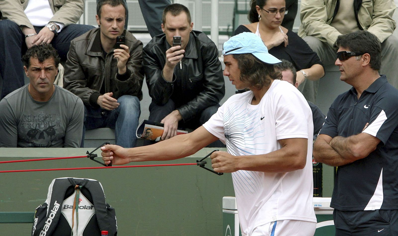 Nadal se prepara para la final