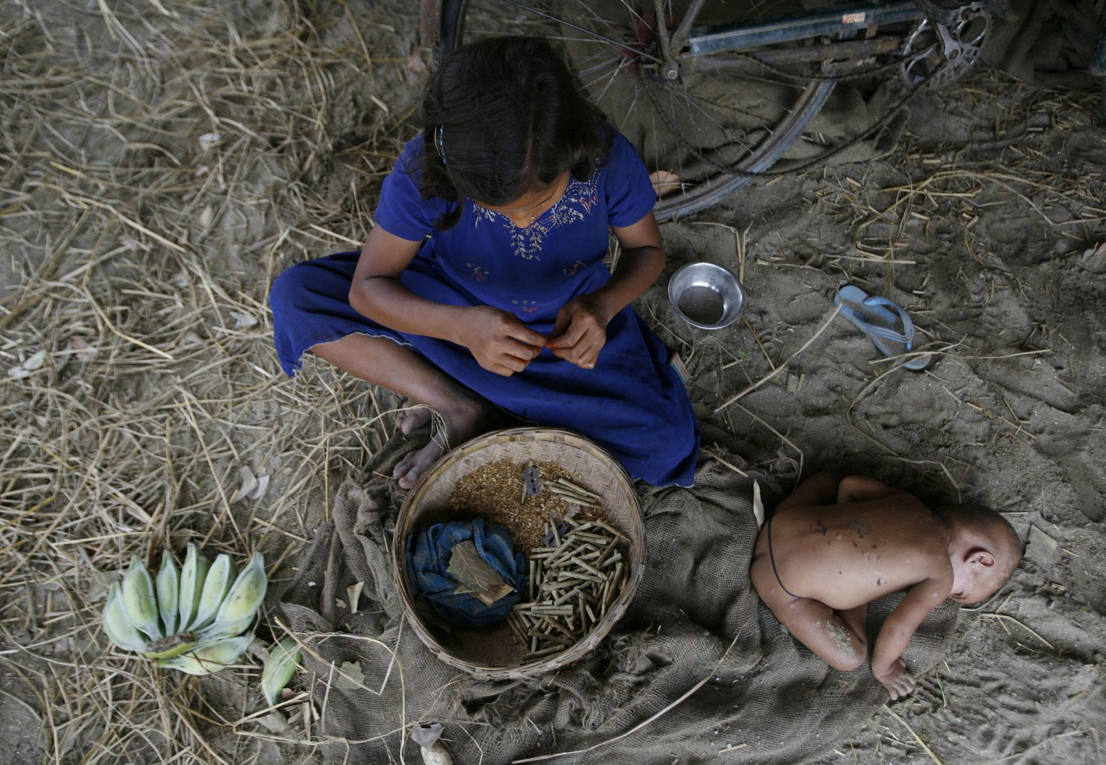 El 70% de los niños trabaja en tareas relacionadas con la agricultura.