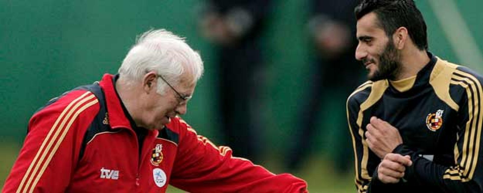 El seleccionador español, Luis Aragonés alineará al delantero del Mallorca, Dani Güiza, en el once inicial. 