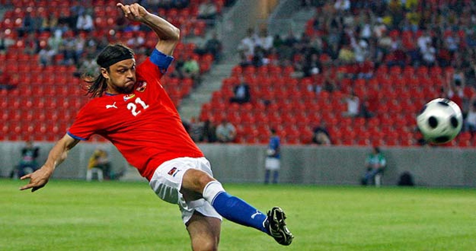 El checo Tomas Ujfalusi ha jugado los tres partidos que ha disputado su equipo en la Eurocopa.