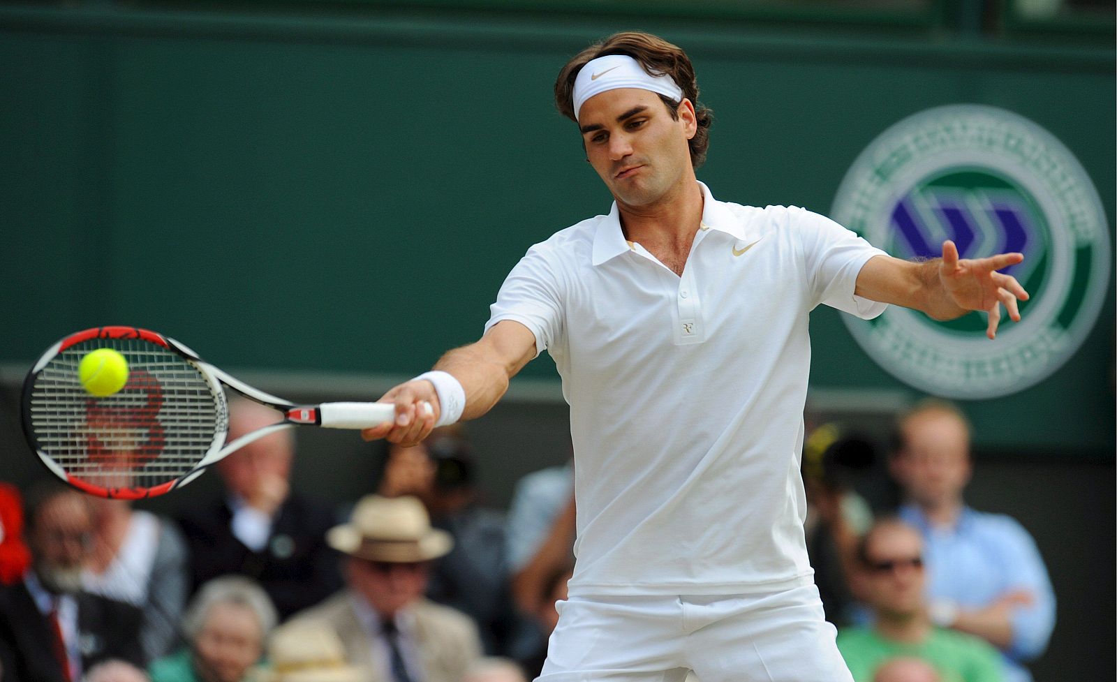 Federer, en semifinales de Wimbledon