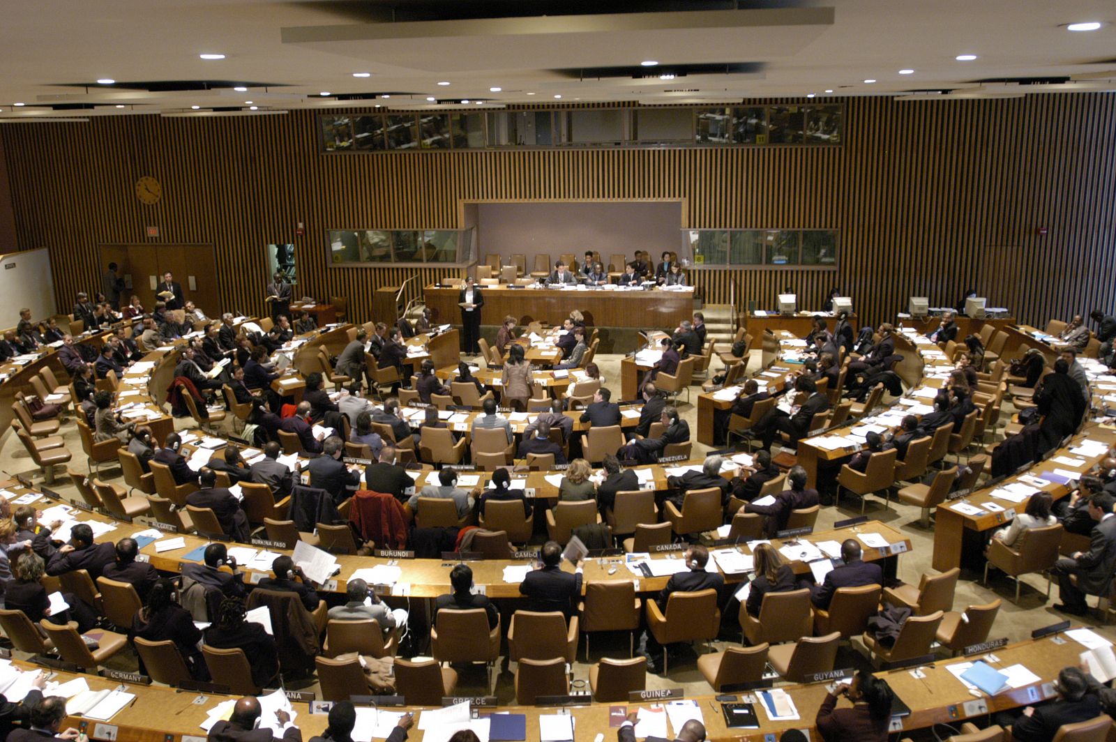 Una imagen de la cuarta Asamblea de Estados Partes, que decide desde el presupuesto hasta los magistrados del TPI.
