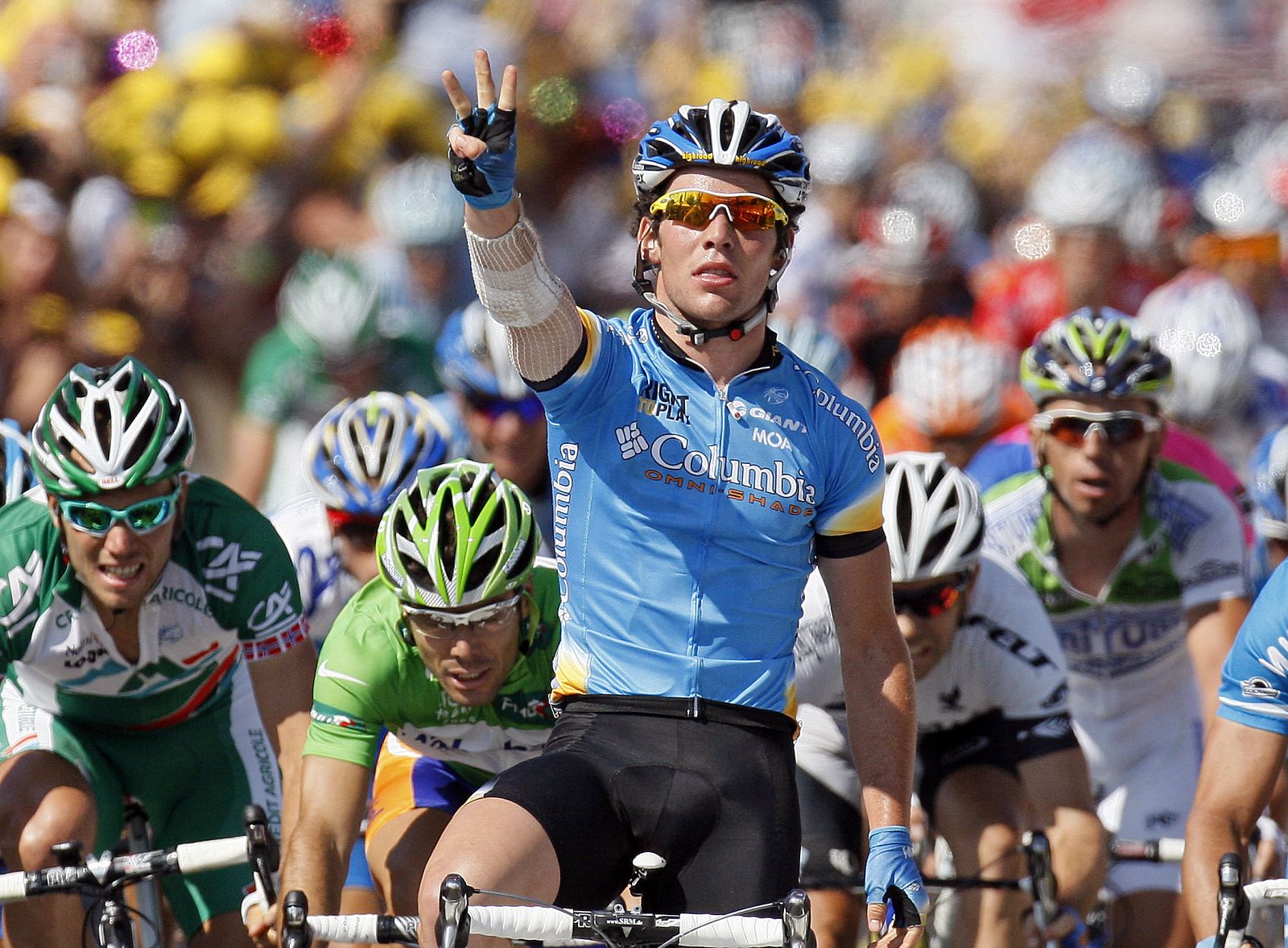 Cavendish gana su tercera etapa en este Tour 2008