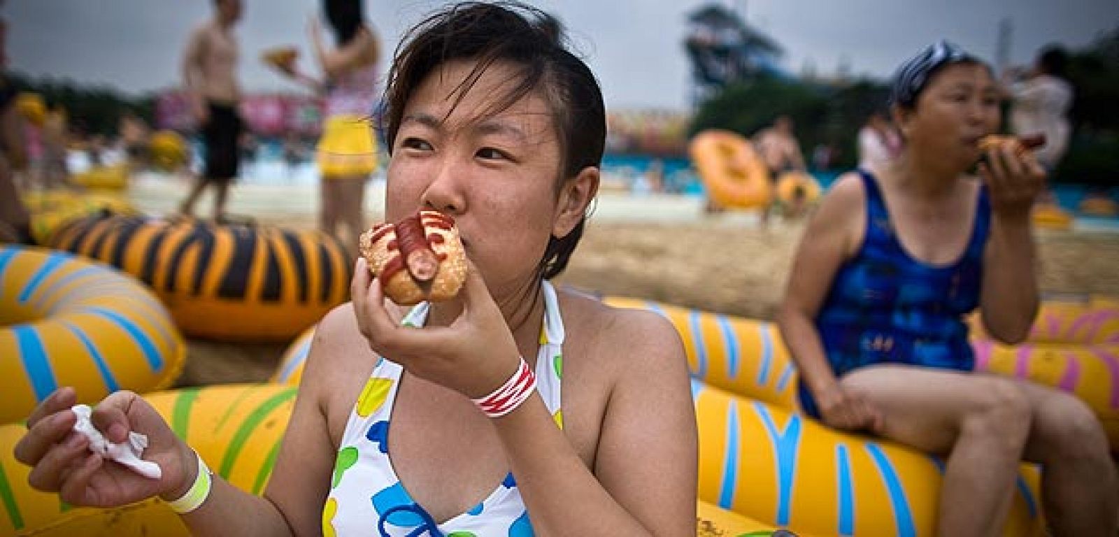 Los niños chinos prefieren las hamburguesas.