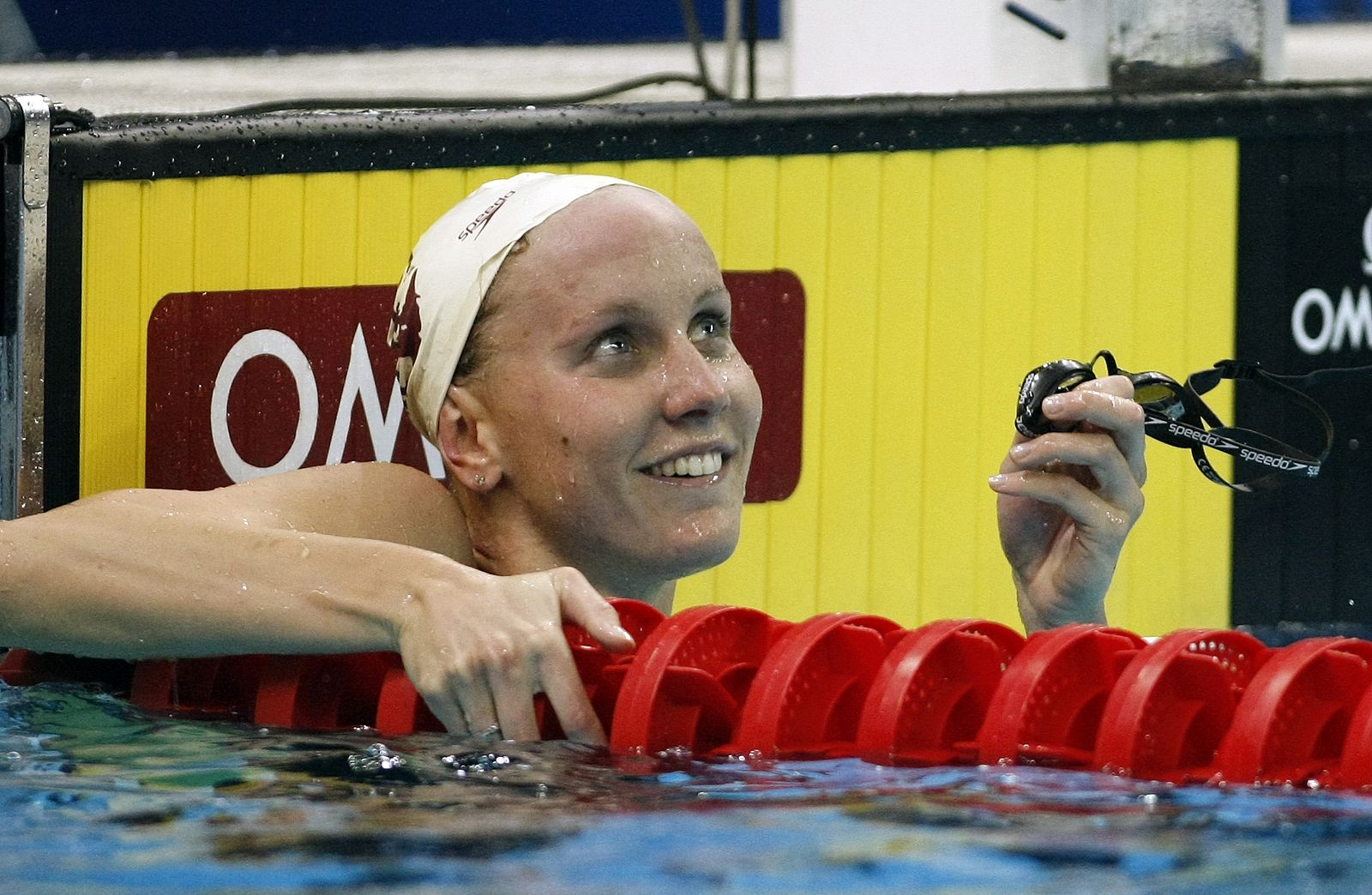 La nadadora Jessica Hardy era una de las favoritas de Estados Unidos.